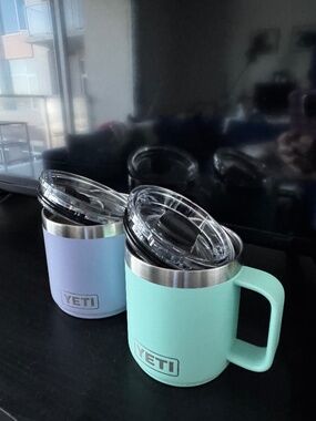 Pair of 2 Yeti Rambler Stackable Mugs